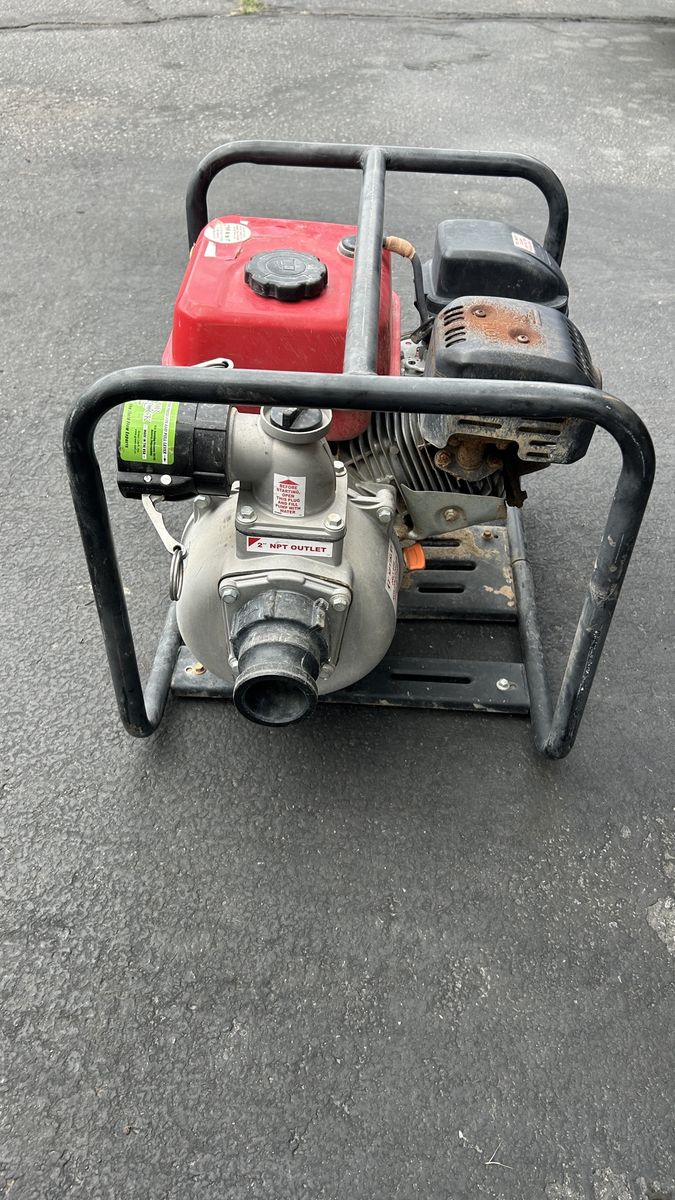 Gas Powered 2 Inch NPT Water Pump with OHV Engine