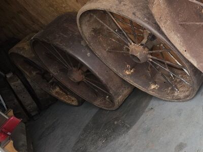 large set of 3 wheels