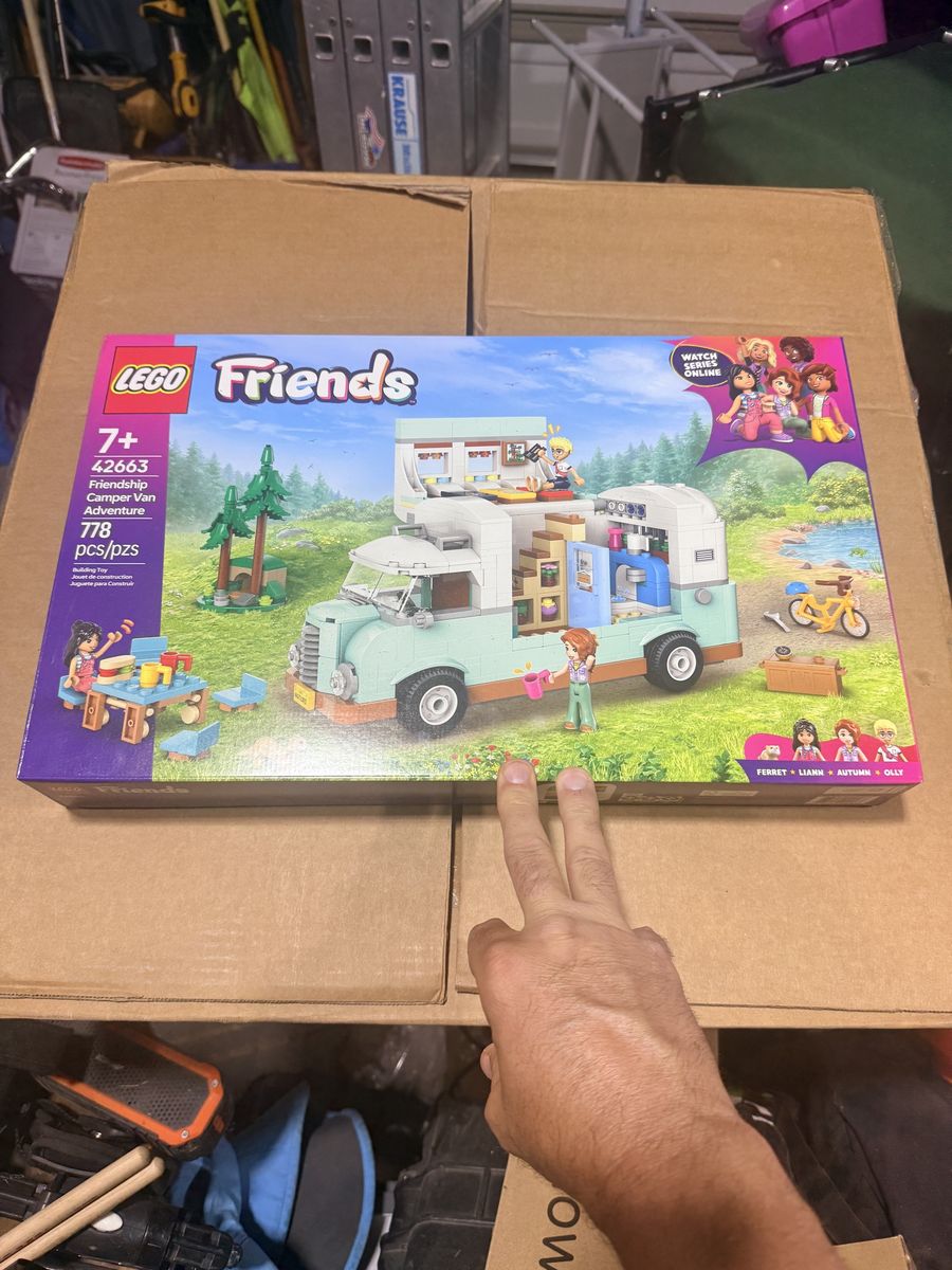 LEGO Friends Friendship Camper Van Adventure Set 42663 (778 Pieces)