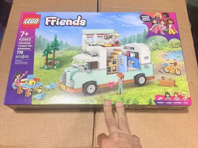 LEGO Friends Friendship Camper Van Adventure Set 42663 (778 Pieces)