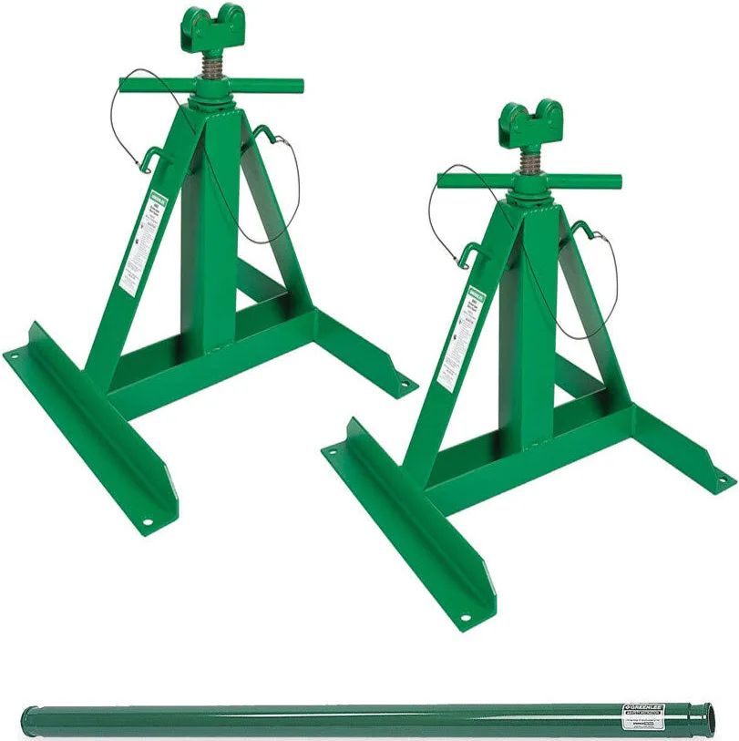 Greenlee Electrical Wire Pulling Jack Stands