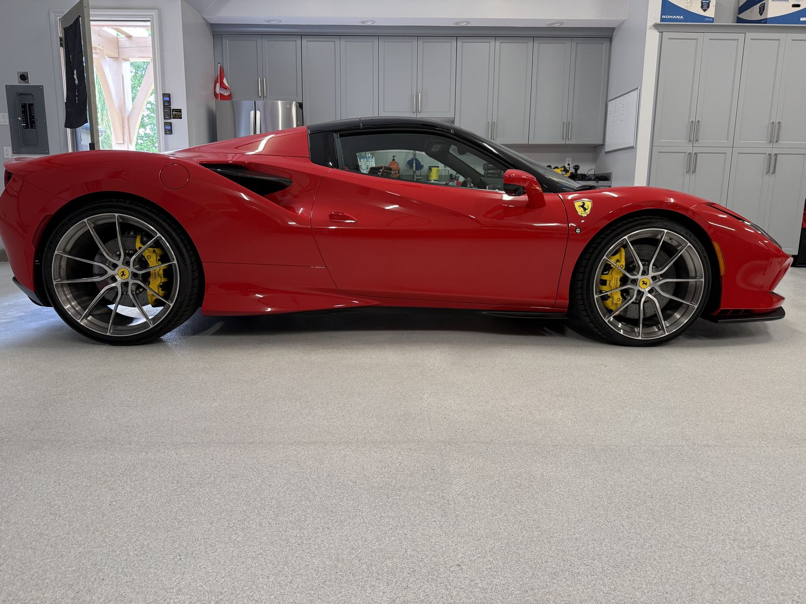 Velos "VLS 10-2" Monoblock Forged 21 x 9, 22 x 12 Wheels.  Fits all Ferrari 488 and F8s.