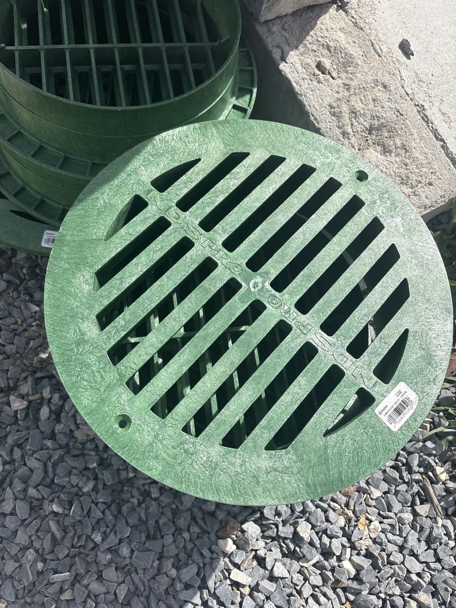 12” ground grate