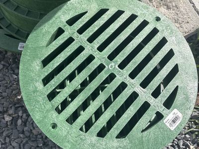 12” ground grate