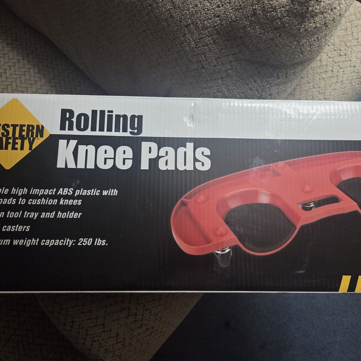 rolling knee pads