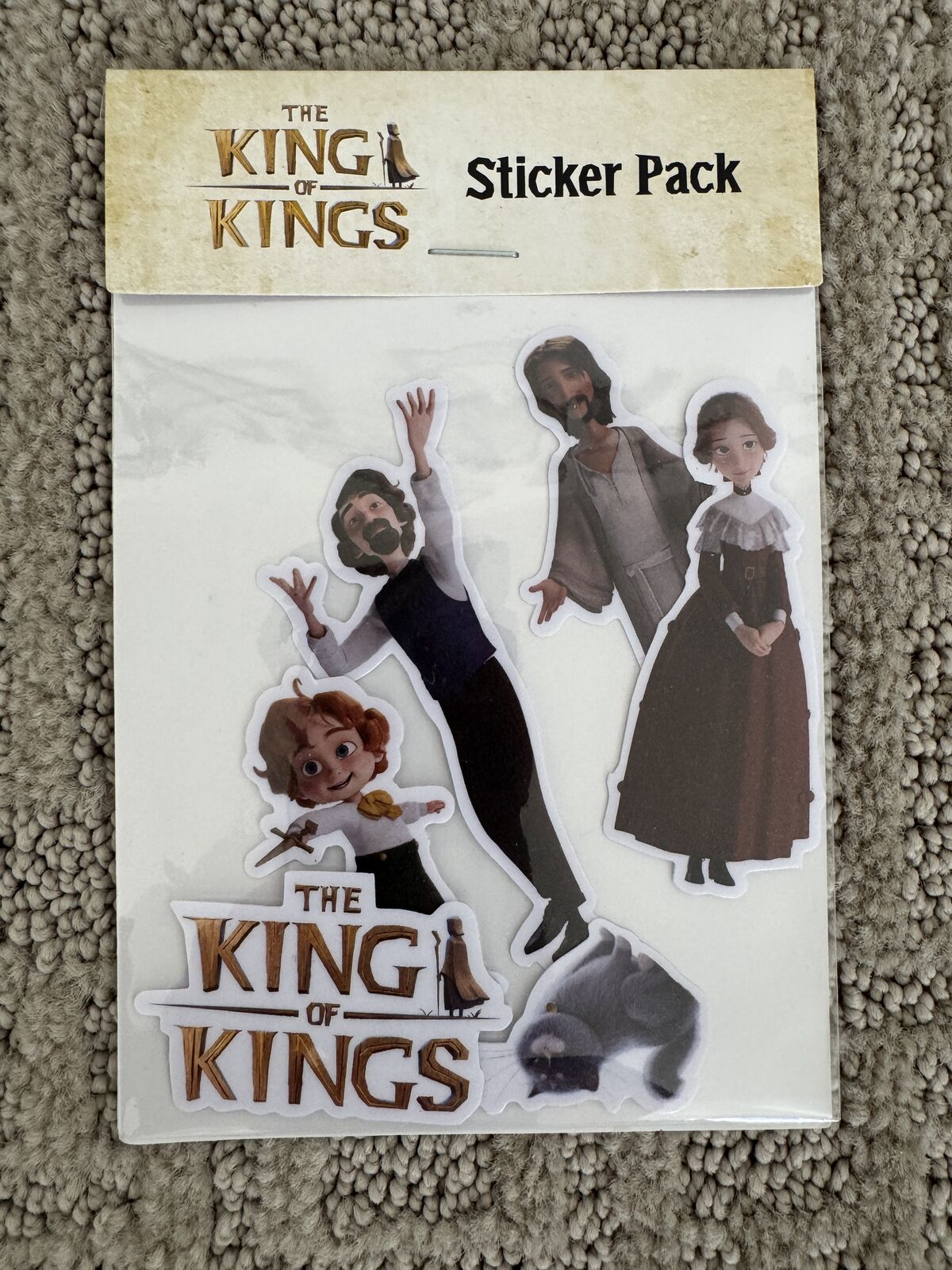 The King of Kings Movie Sticker Pack