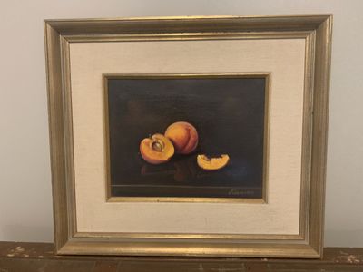 Peaches, Hanson Original Painting