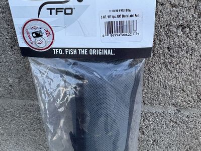 TFO Temple Fork Outfitters NXT Black Label 5 Wt 9'0" 4pc Fly Rod