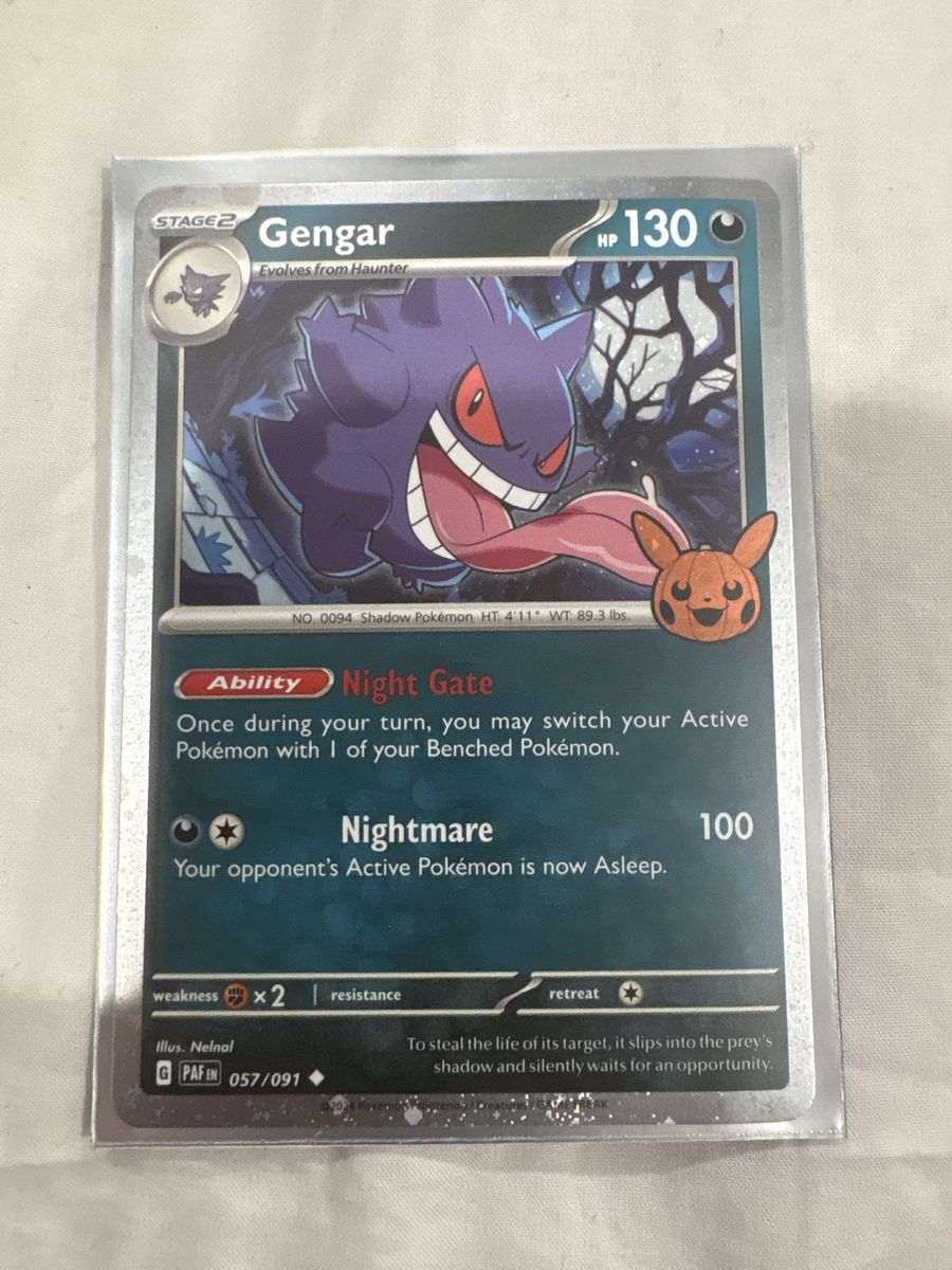 Trick or trade 2024 Gengar 057/091