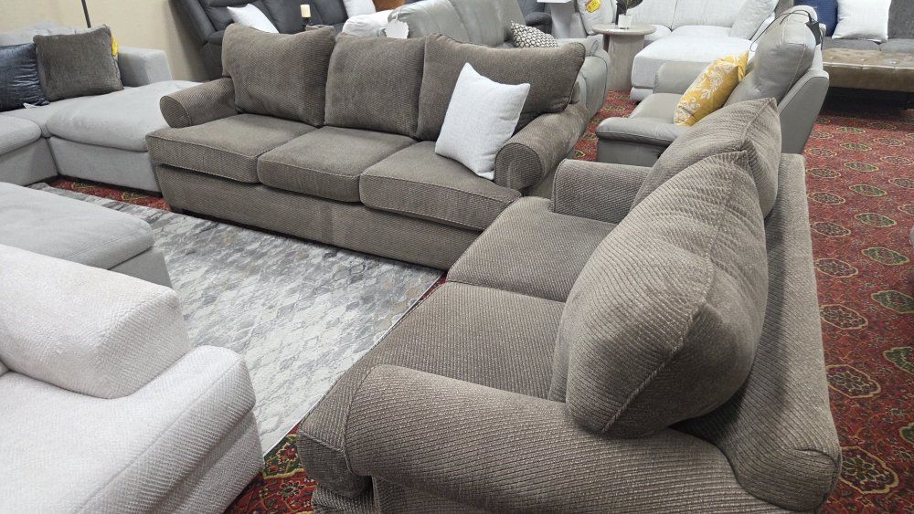 ️🩶🤎Sofa and Love Seat Set