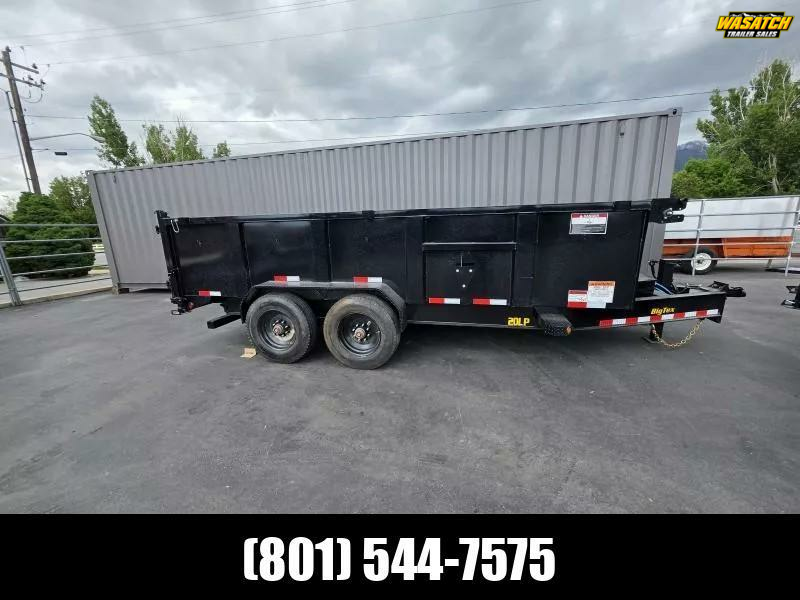 2025 Big Tex Trailers 7X16 LP 20K 3' Side WHD Dump Trailer