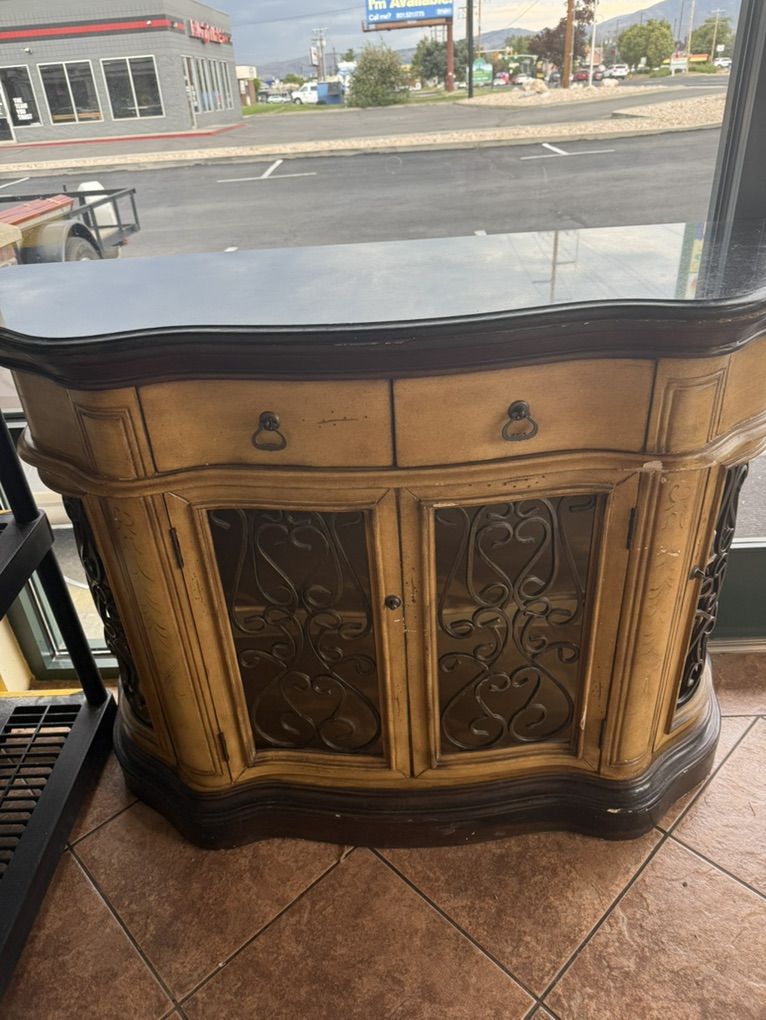 Tuscan entry chest or sideboard