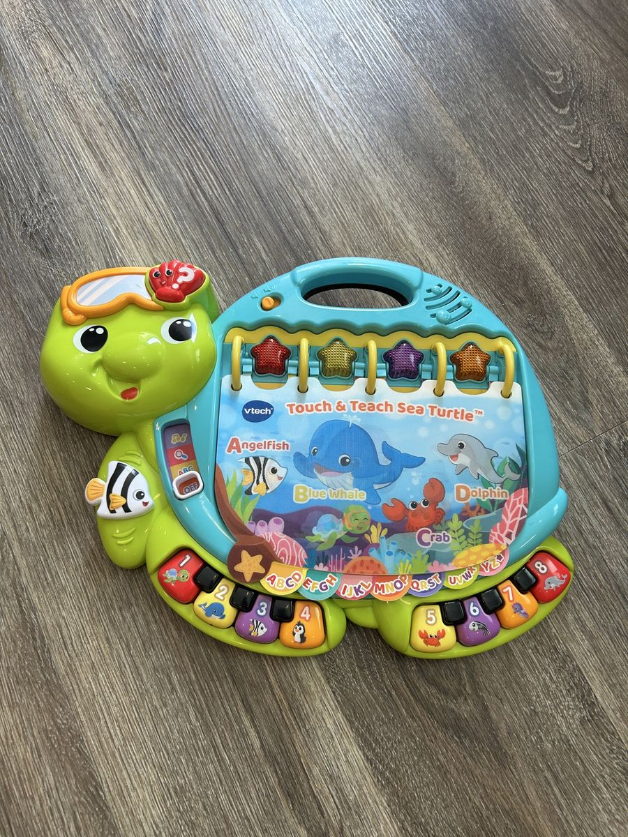 Vtech Touch & Teach Sea Turtle learning toy