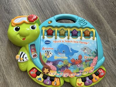 Vtech Touch & Teach Sea Turtle learning toy