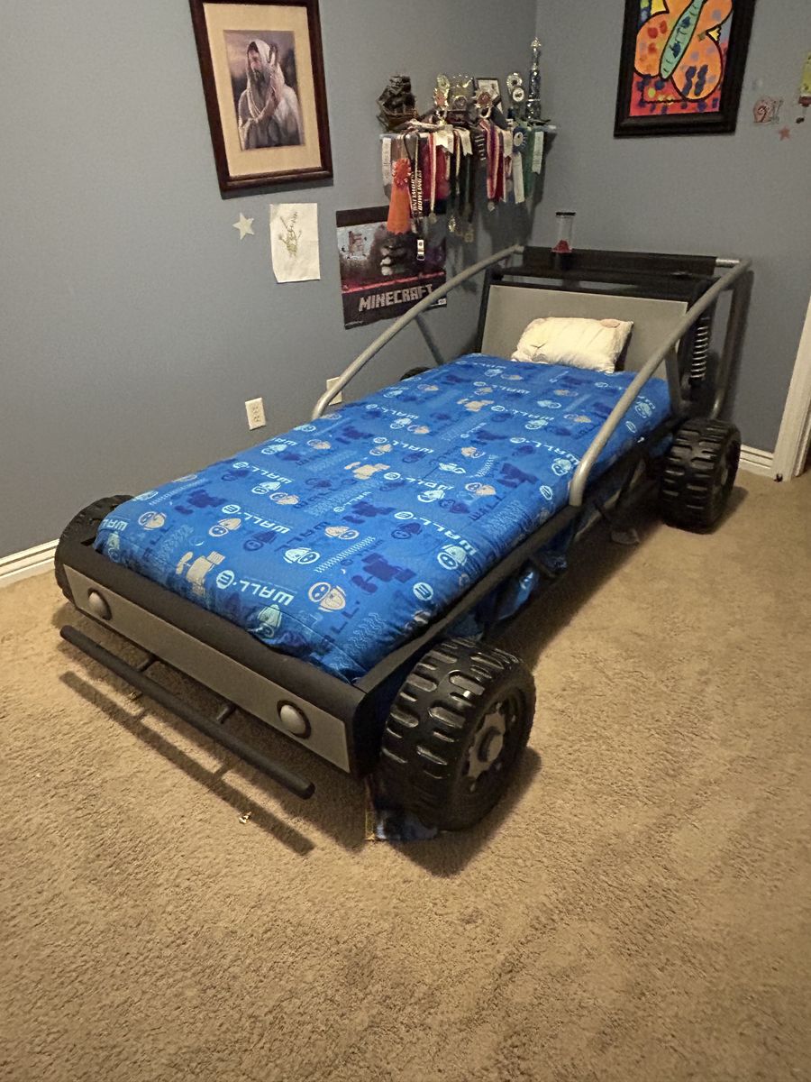 Twin Medal Car bed frame