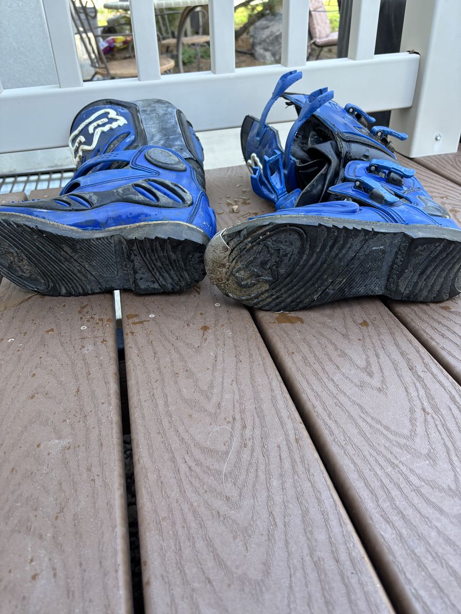 Vintage Fox Racing Forma Motocross Boots – Size 6 (Made in Italy)