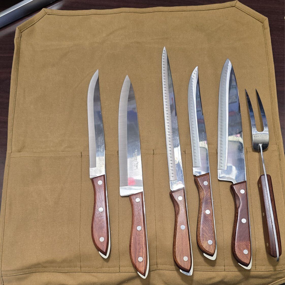 Regent Swords Lightening Edge Stainless Japan set