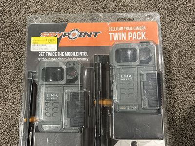 SPYPOINT Link-Micro-LTE Cellular Trail Camera Twin Pack - New