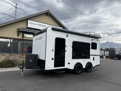 8x18 / 8.5x18 Toy Hauler Travel Trailer Bumper Pull TRIPLE TENT!!! RAYNGER 2025