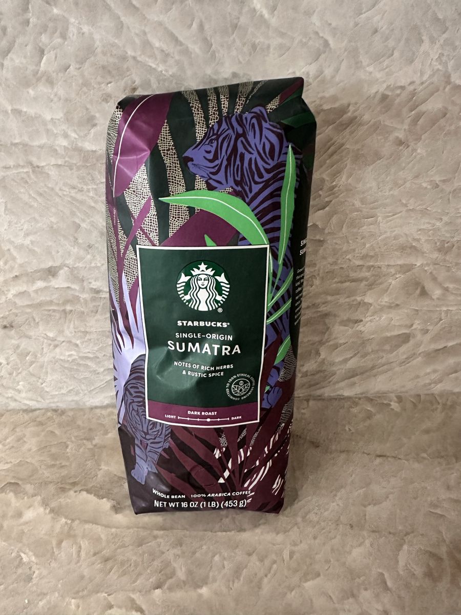 New Starbucks Sumatra Coffee Beans