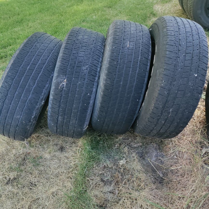 Wrangler tires on Ford rims