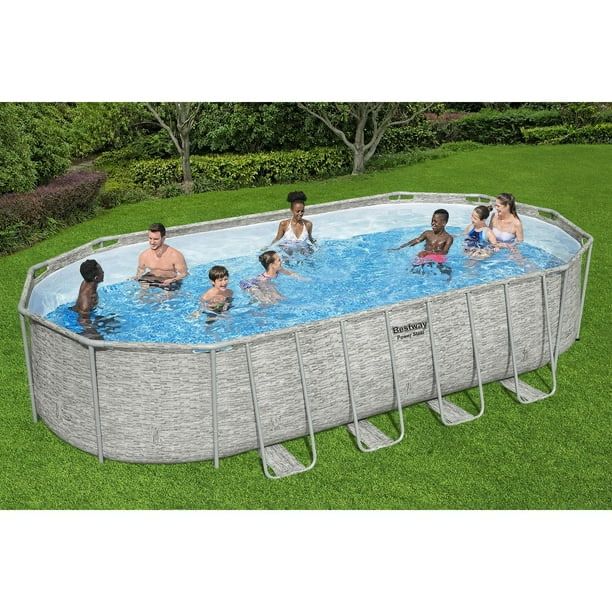 Above ground pool 22’ X 12’ X 52”