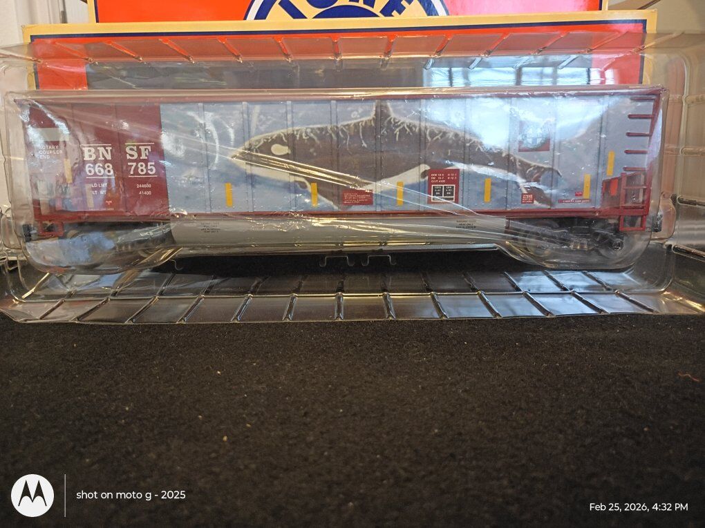 Lionel 6-27844 BNSF Rotary Bathtub Gondola