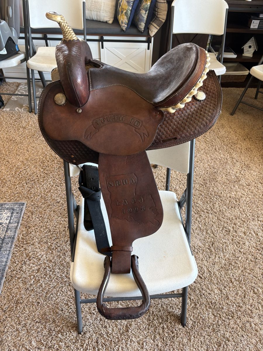 14” Youth Barrel saddle