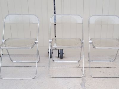 3 Folding chairs all for $50