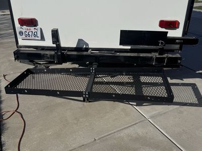 Folding 2" Hitch Mount Cargo Carrier