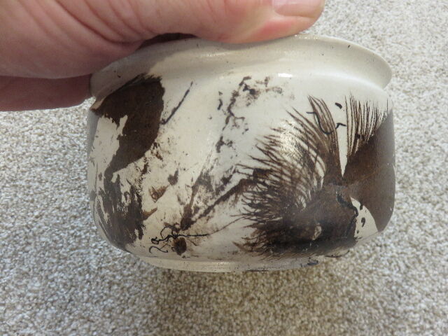 NATIVE AMERICAN MADE POTTERY BOWL FOR INDOOR PLANTS