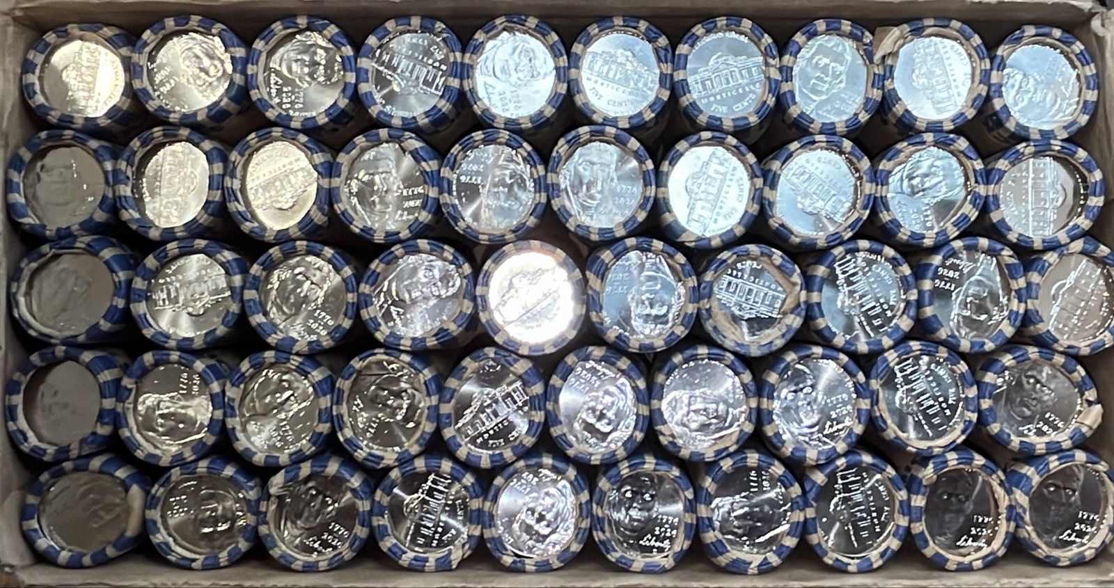 2026-D Nickel Box 100% guaranteed ALL 2026 Nickels.