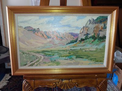 "Heiners Canyon Echo Junction" by Renowned Utah Artist GRAYDON FOLGER