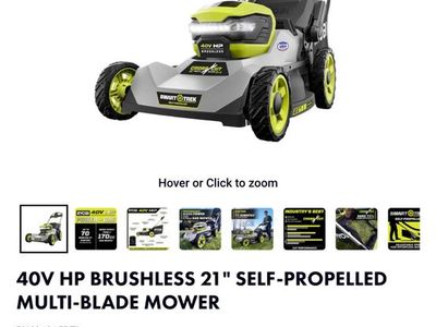 Ryobi Lawn mower