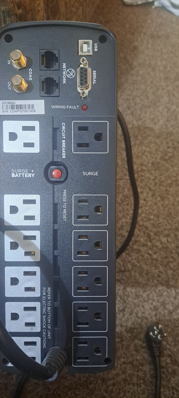 Cyber Power Backup CST1500SUC