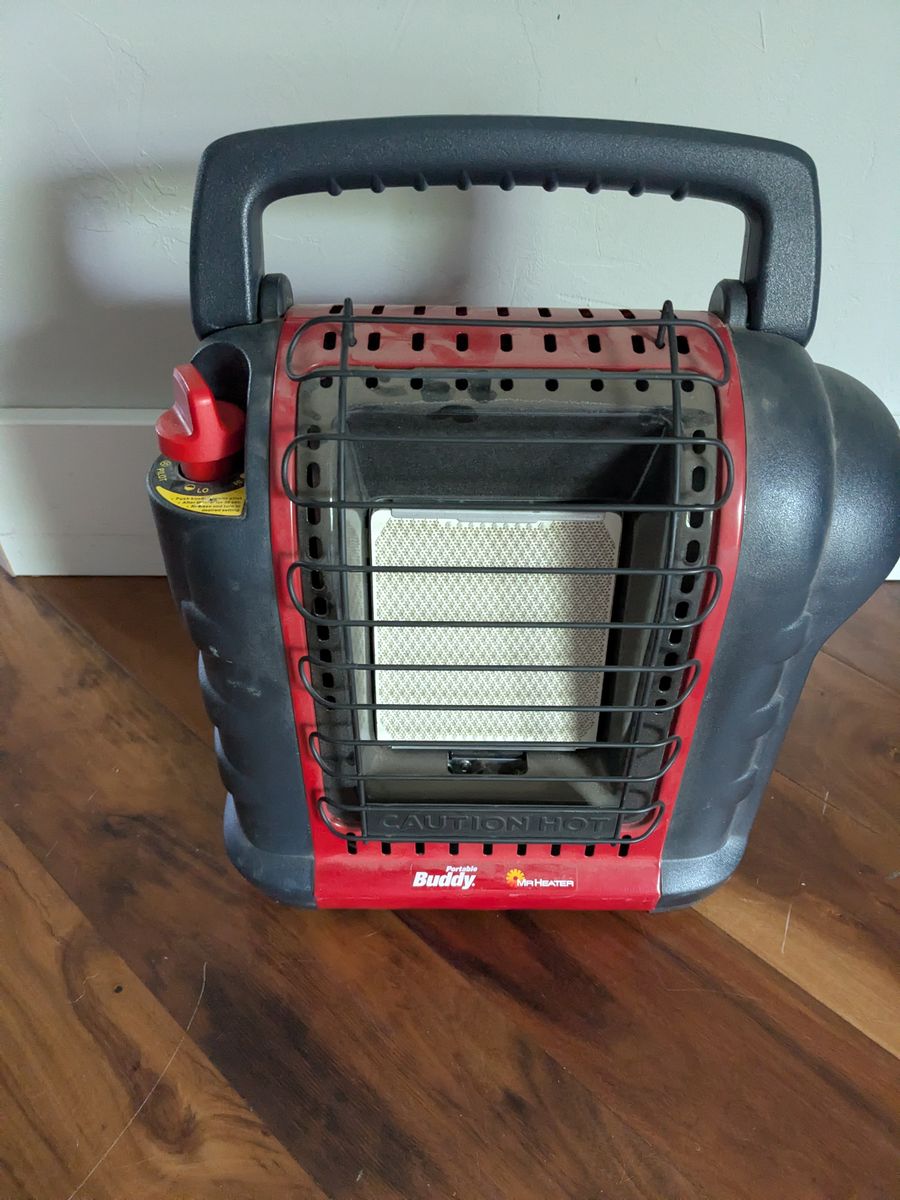 Portable buddy camping heater propane