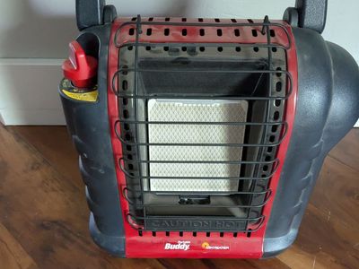 Portable buddy camping heater propane