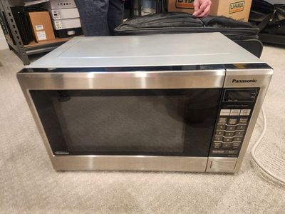 Panasonic 1200W High Power Inverter Microwave - Stainless Steel Countertop Model