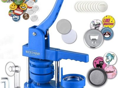 Button Maker Machine