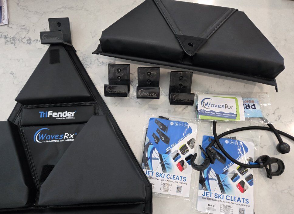 WavesRx Jet Ski Fender and Cleat Kit