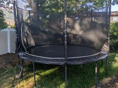 12' Trampoline with Safety Net – $125 OBO