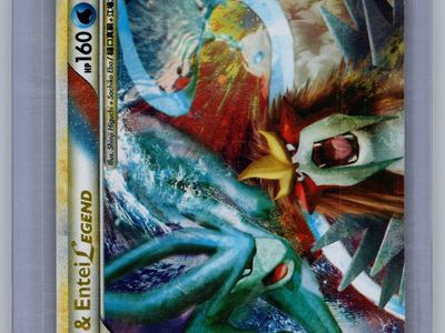 (NM) Suicune & Entei Legend 94/95 - Pokemon Unleashed
