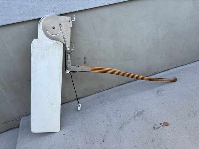 Custom Sailboat Tiller & Rudder