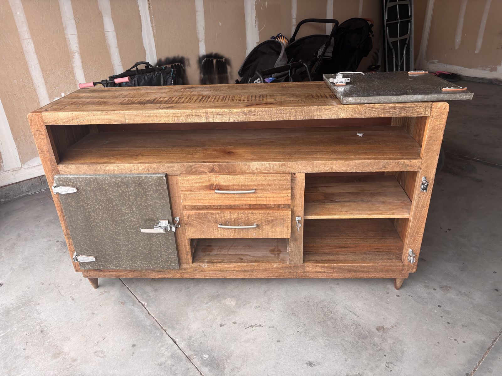 Mango Wood Entertainment Center