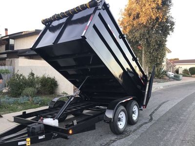 8X12 Dump Trailer 10k Rated