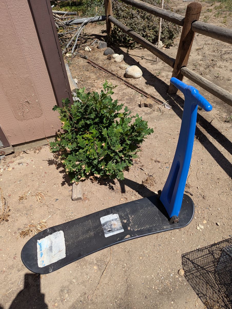 Stand up Snow scooter