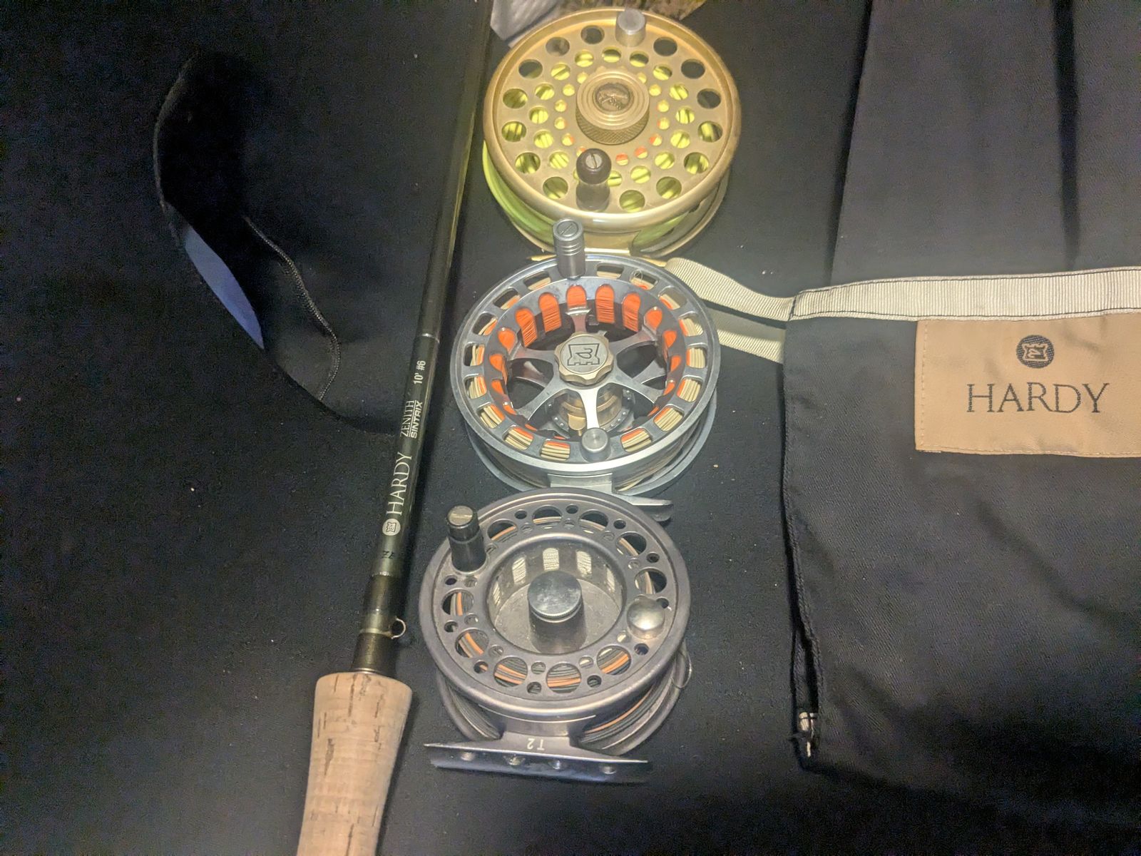 Hardy fly rod and reels