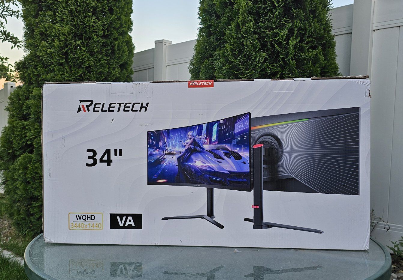 34” Curved Ultrawide Gaming Monitor 165Hz 3440x1440 NEW
