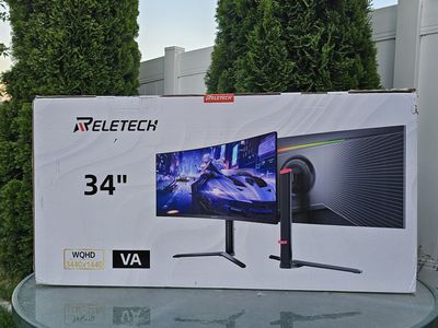 34” Curved Ultrawide Gaming Monitor 165Hz 3440x1440 NEW