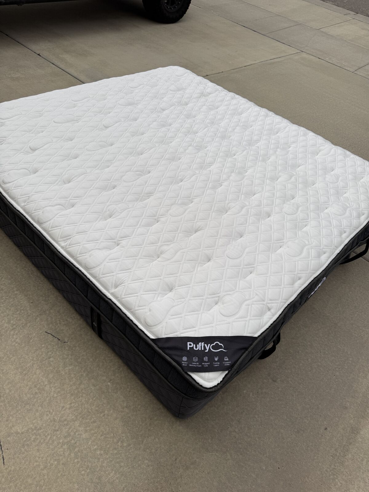 Puffy MONARCH King Mattress, Topper and Protector